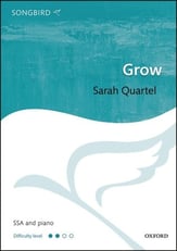 Grow SSA choral sheet music cover